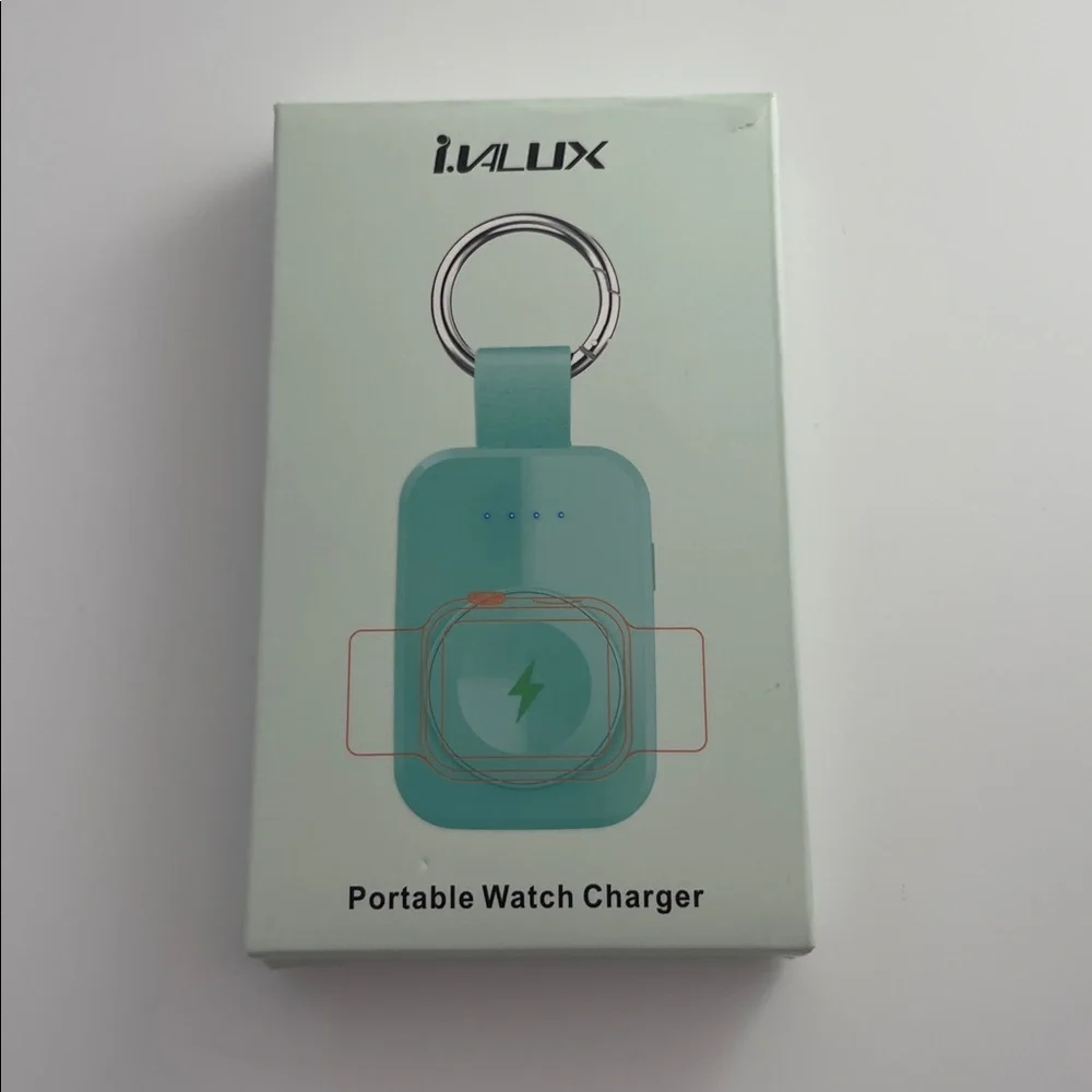 Portable Apple Watch ⌚️ Charger Mint Green